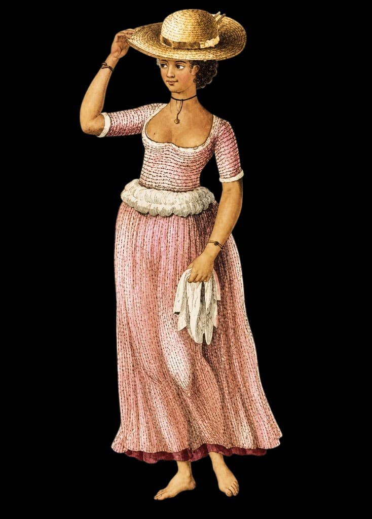 Représentation artistique contemporaine d’Henriette Saint-Marc.